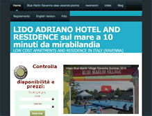 Tablet Screenshot of lidoadriano.net
